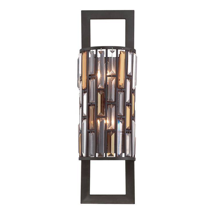 Gemma 2-Light Wall Light B Bronze - Comet Lighting