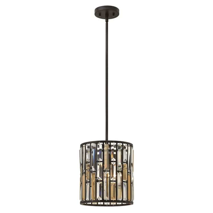 Gemma Mini Pendant Ceiling Light Bronze - Comet Lighting