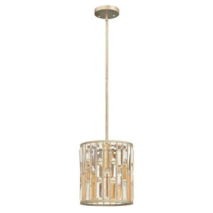 Gemma Mini Pendant Ceiling Light Silver - Comet Lighting