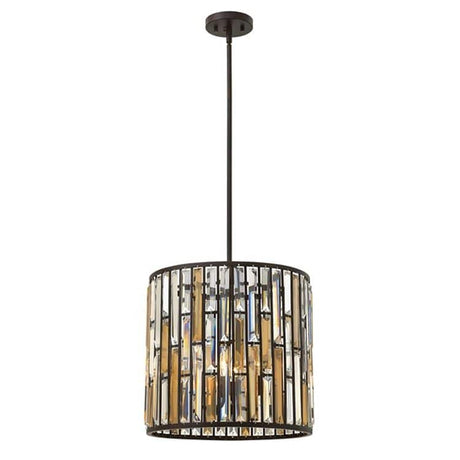 Gemma Pendant Large Ceiling Light Bronze - Comet Lighting