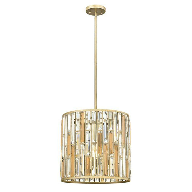 Gemma Pendant Large Ceiling Light Silver - Comet Lighting