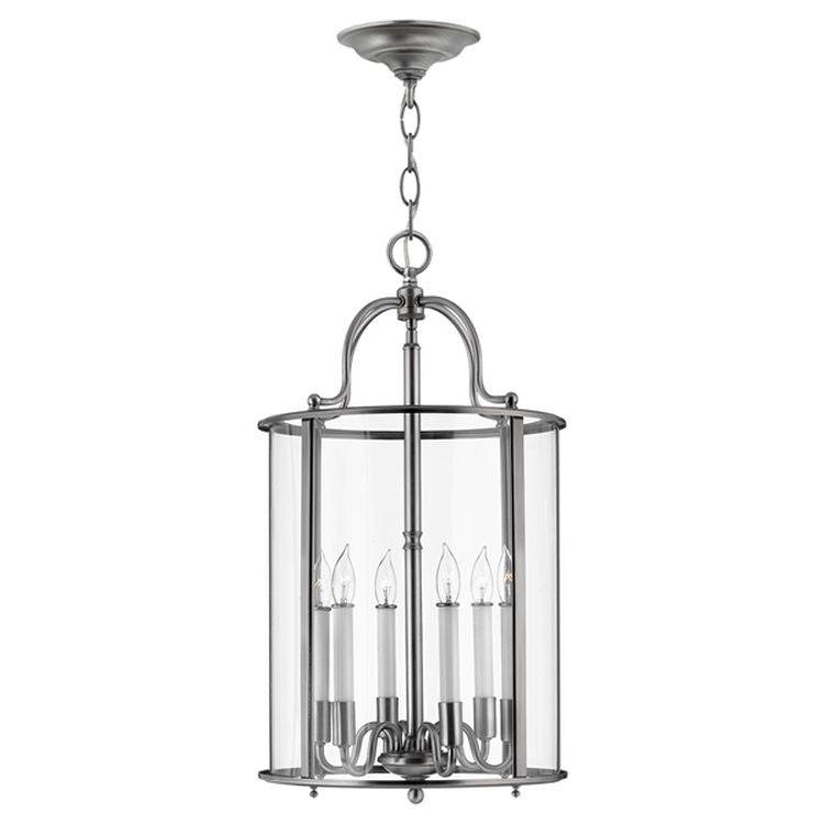 Gentry Large Pendant Ceiling Light Pewter - Comet Lighting