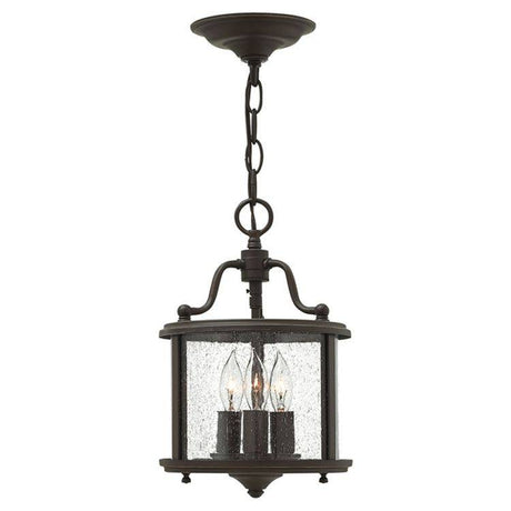 Gentry Small Pendant Ceiling Light Bronze - Comet Lighting