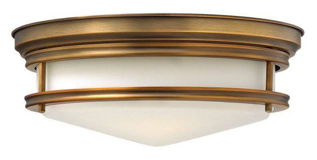 Hadley 3-Light Flush Brushed Bronze - Comet Lighting