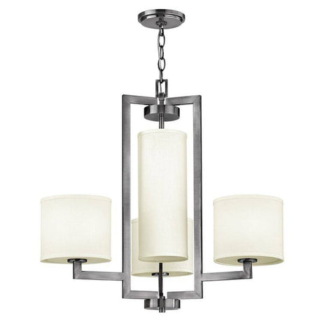 Hampton 4-Light Chandelier - Comet Lighting