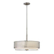 Jules 3 Light Pendant / Semi-Flush Brushed Nickel - Comet Lighting