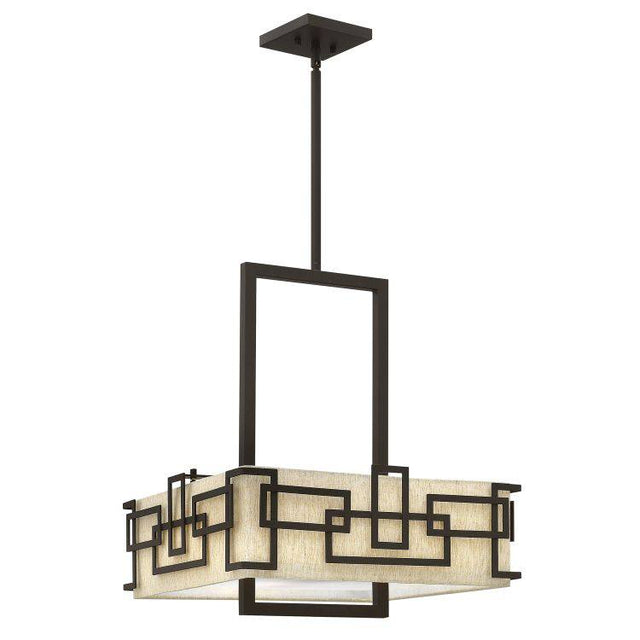 Lanza 3Lt Pendant Finish: Oil Rubbed Bronze - Comet Lighting