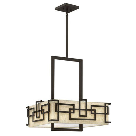 Lanza 3Lt Pendant Finish: Oil Rubbed Bronze - Comet Lighting