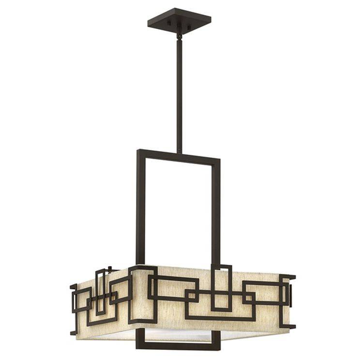 Lanza 3Lt Pendant Finish: Oil Rubbed Bronze - Comet Lighting