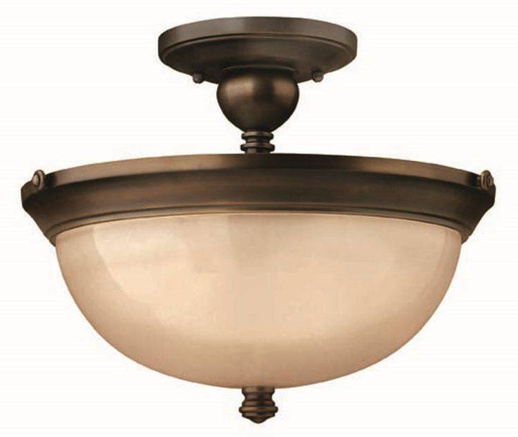 Mayflower 3-Light Semi-Flush - Comet Lighting