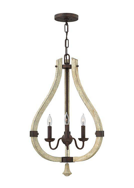 Middlefield 3-Light Chandelier - Comet Lighting