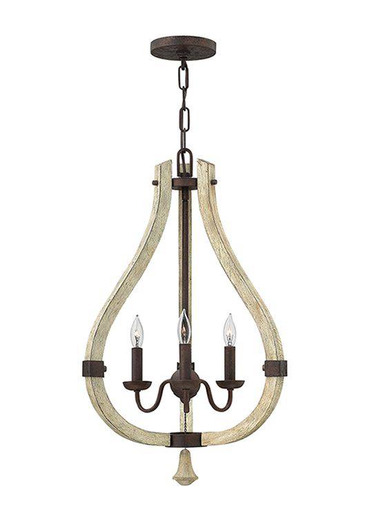 Middlefield 3-Light Chandelier - Comet Lighting