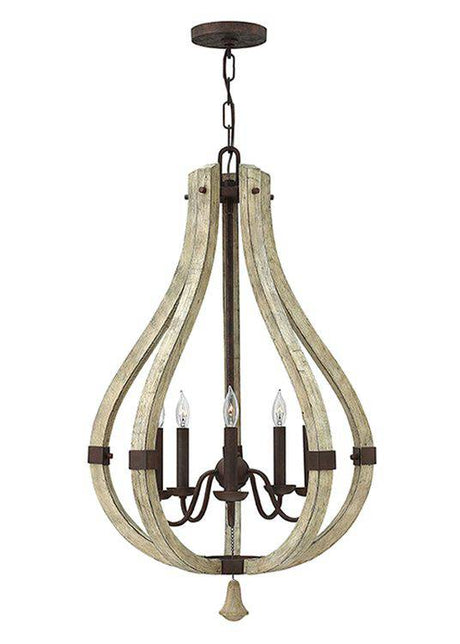 Middlefield 5-Light Chandelier - Comet Lighting