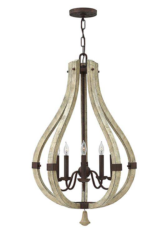 Middlefield 5-Light Chandelier - Comet Lighting