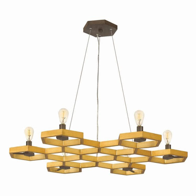 Moxie 6-Light Chandelier - Comet Lighting