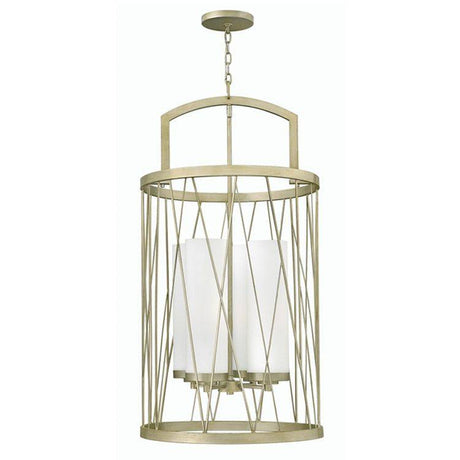 Nest Pendant Ceiling 4-Light Chandelier Silver - Comet Lighting