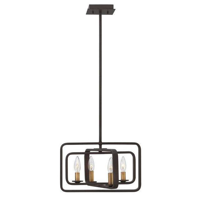 Quentin 4-Light Pendant Chandelier A - Comet Lighting