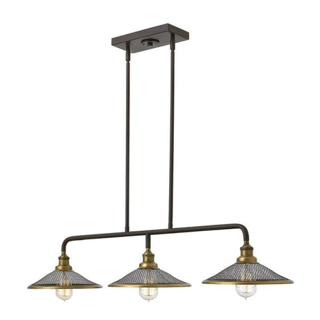 Rigby 3-Light Island Chandelier - Comet Lighting