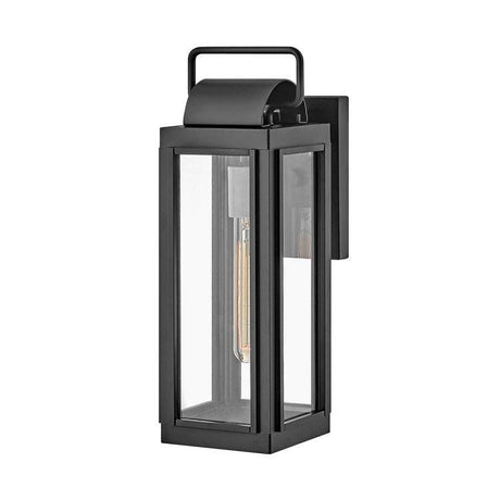 Sag Harbor 1 Light Small Wall Lantern Black - Comet Lighting