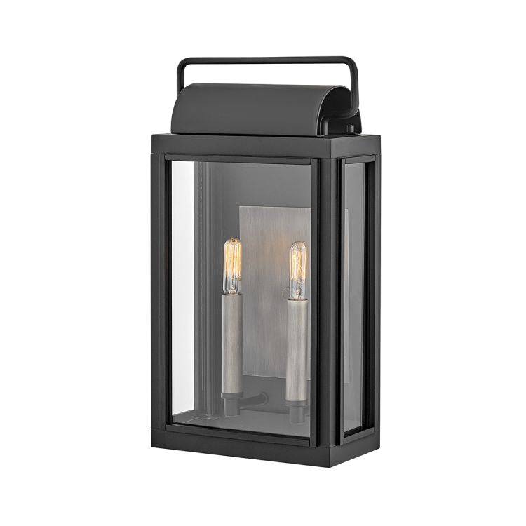 Sag Harbor 2 Light Medium Wall Lantern Black - Comet Lighting