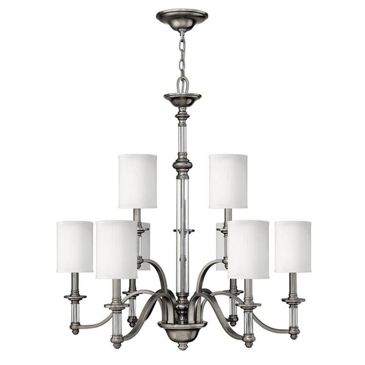 Sussex 9-Light Chandelier - Comet Lighting