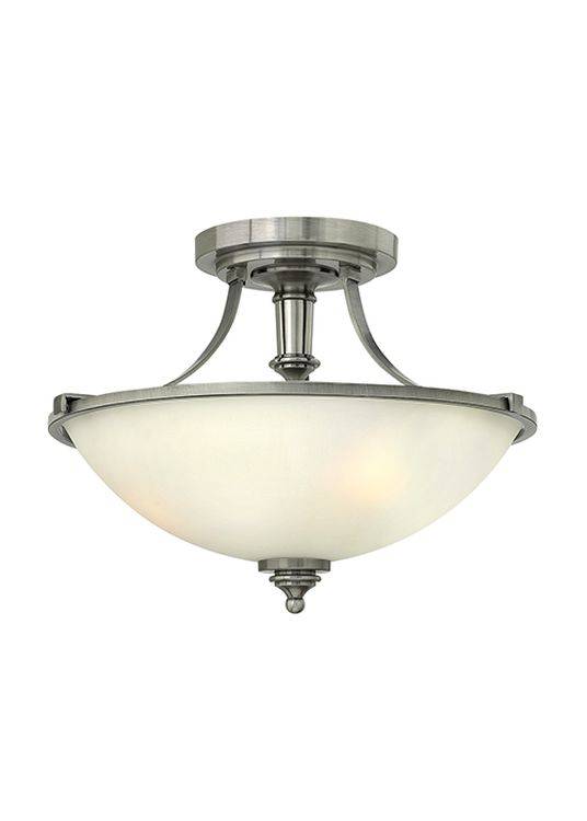 Truman 3-Light Semi-Flush - Comet Lighting