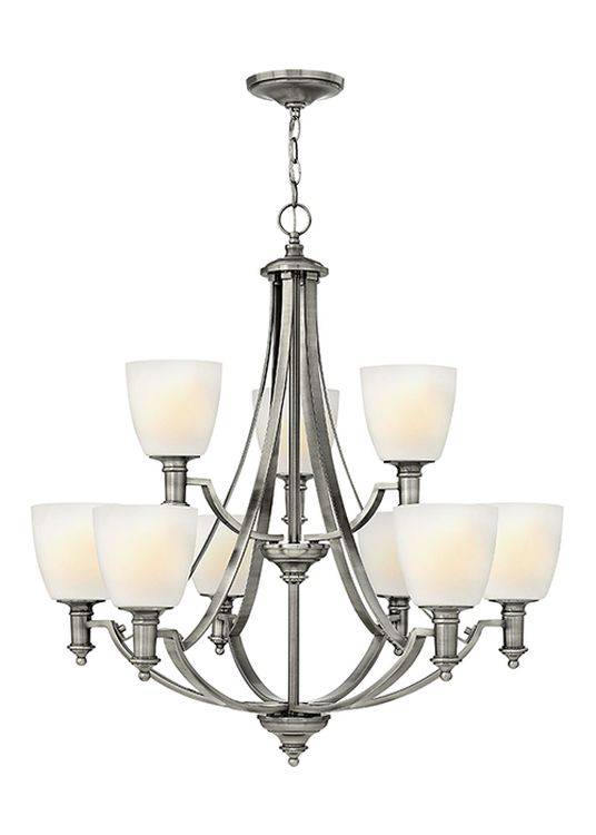 Truman 9-Light Chandelier - Comet Lighting