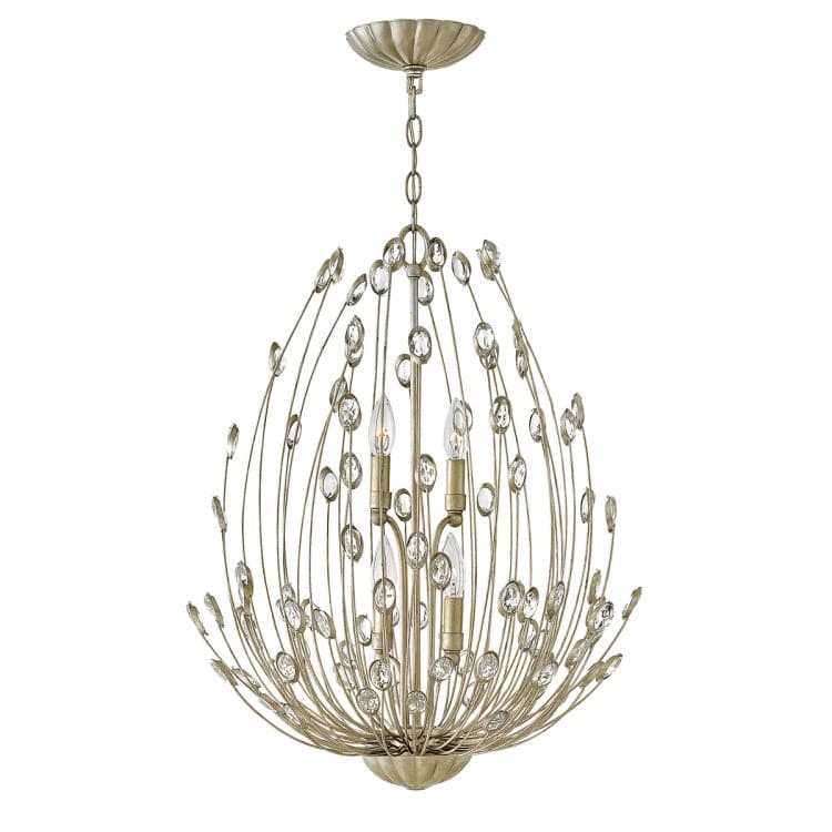 Tulah 4-Light Two Tier Chandelier - Comet Lighting