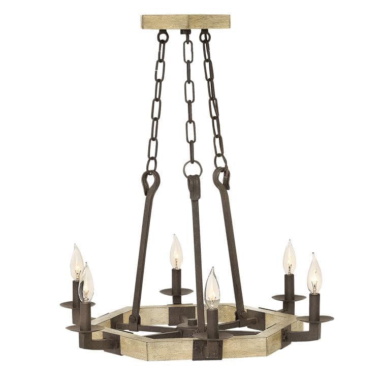 Wyatt 6-Light Chandelier - Comet Lighting