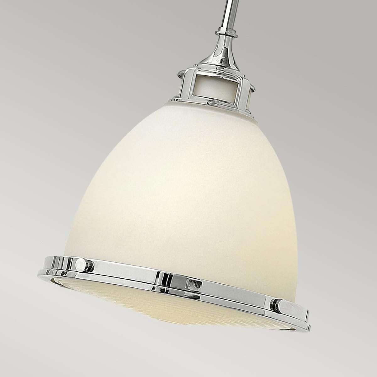 Amelia 1 Light Medium Pendant - Chrome