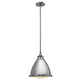 Amelia 1 Light Medium Pendant - Polished Nickel