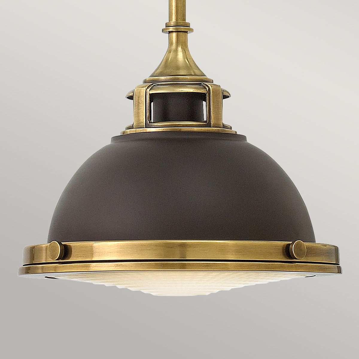 Amelia 1Lt Mini Pendant - Buckeye Bronze