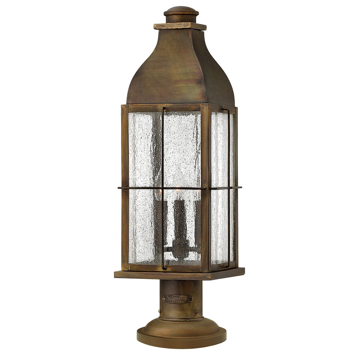 Bingham 3 Light Pedestal