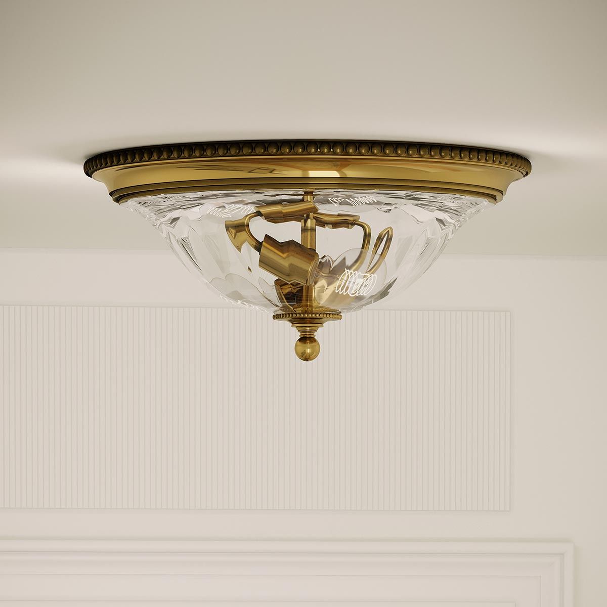 Cambridge 2 Light Flush Mount