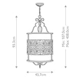 Carabel 4 Light Large Pendant