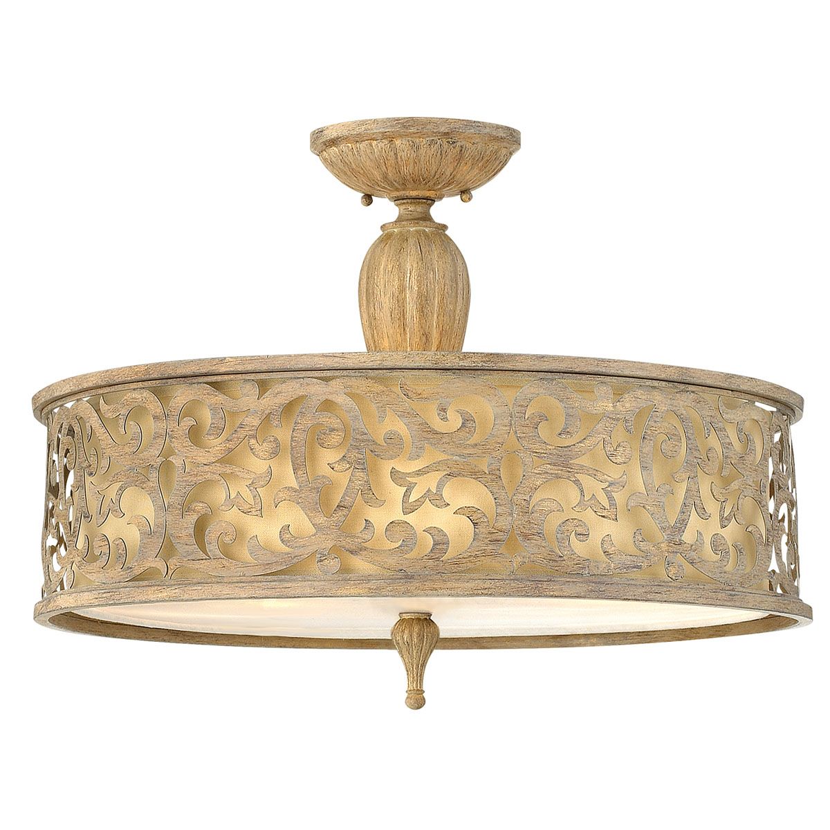 Carabel 3 Light Large Semi-Flush