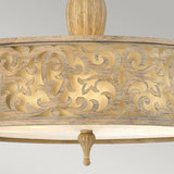 Carabel 3 Light Large Semi-Flush