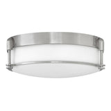 Colbin Medium Flush Mount - Brushed Nickel - Comet Lighting