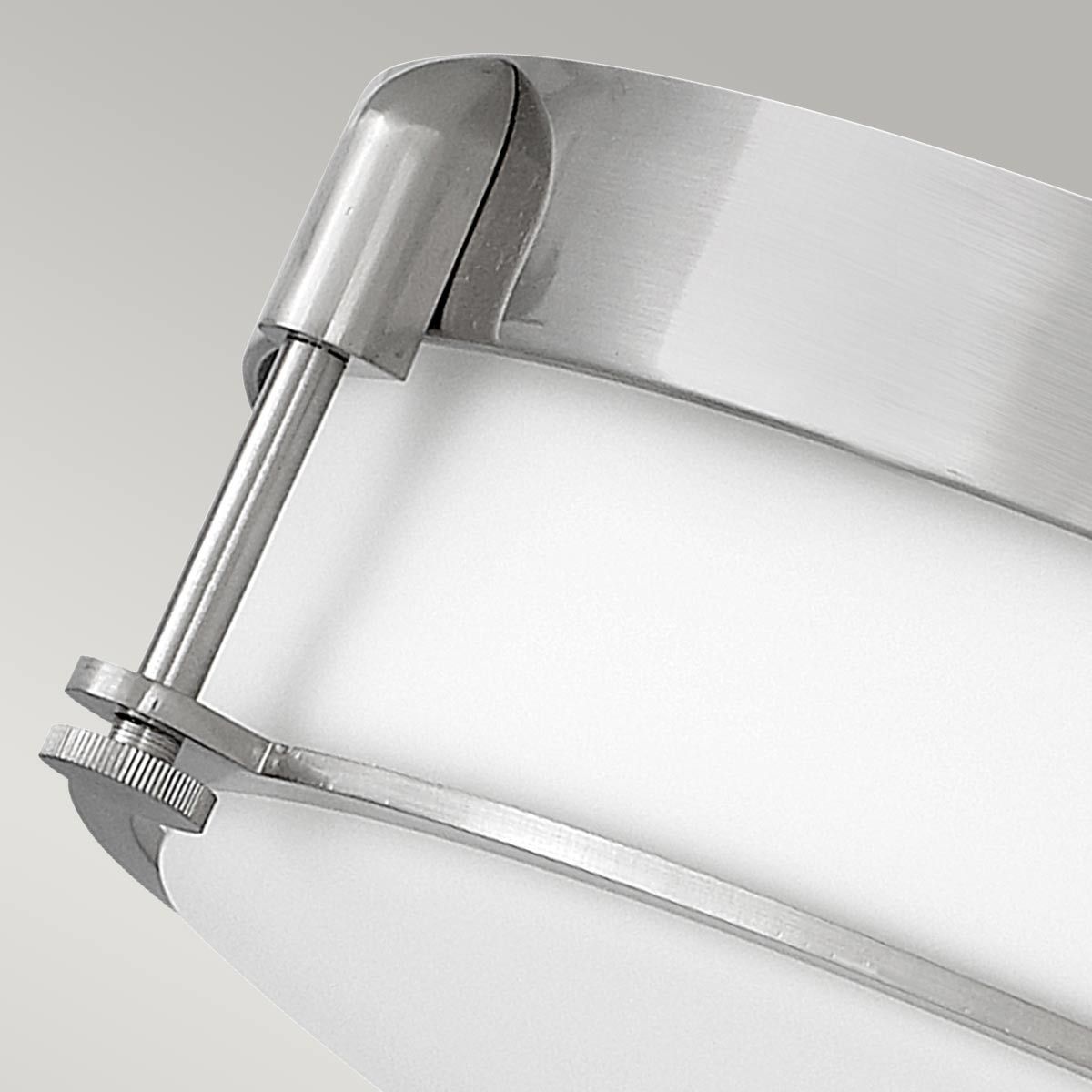 Colbin Medium Flush Mount - Brushed Nickel - Comet Lighting