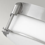 Colbin Medium Flush Mount - Brushed Nickel - Comet Lighting