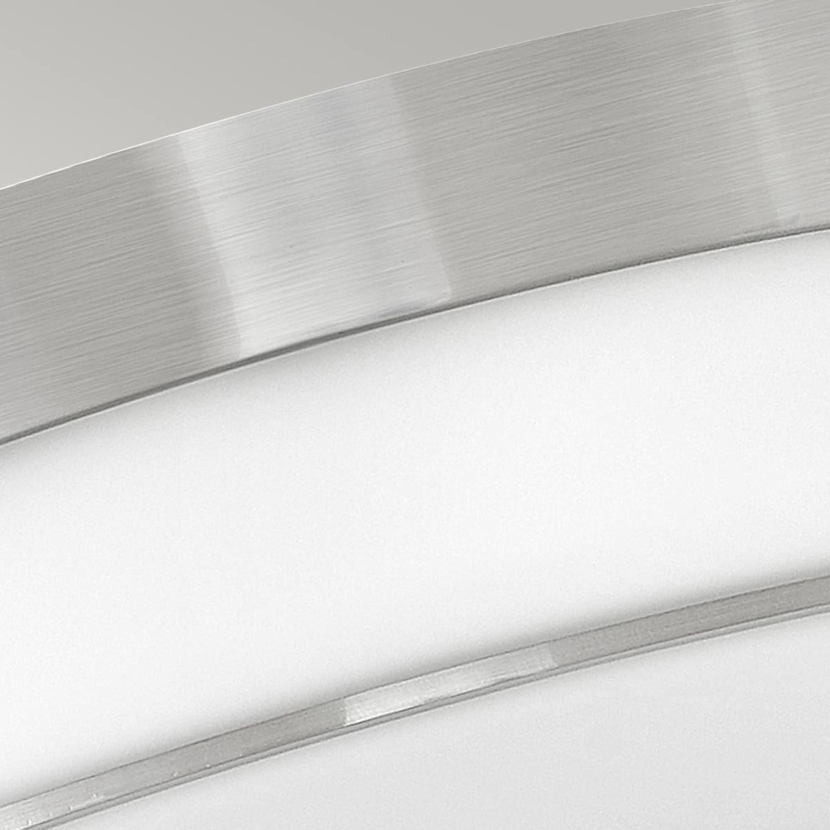 Colbin Medium Flush Mount - Brushed Nickel - Comet Lighting