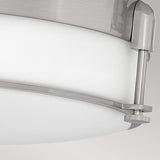 Colbin Medium Flush Mount - Brushed Nickel - Comet Lighting