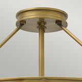 Collier 4 Light Large Semi-Flush