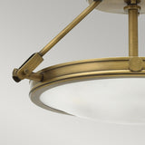 Collier 3 Light Semi-Flush