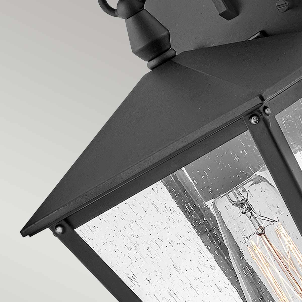 Huntersfield 1 Light Small Wall Lantern - Comet Lighting