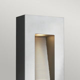 Luna Medium LED Wall Light - Titanium - Comet Lighting