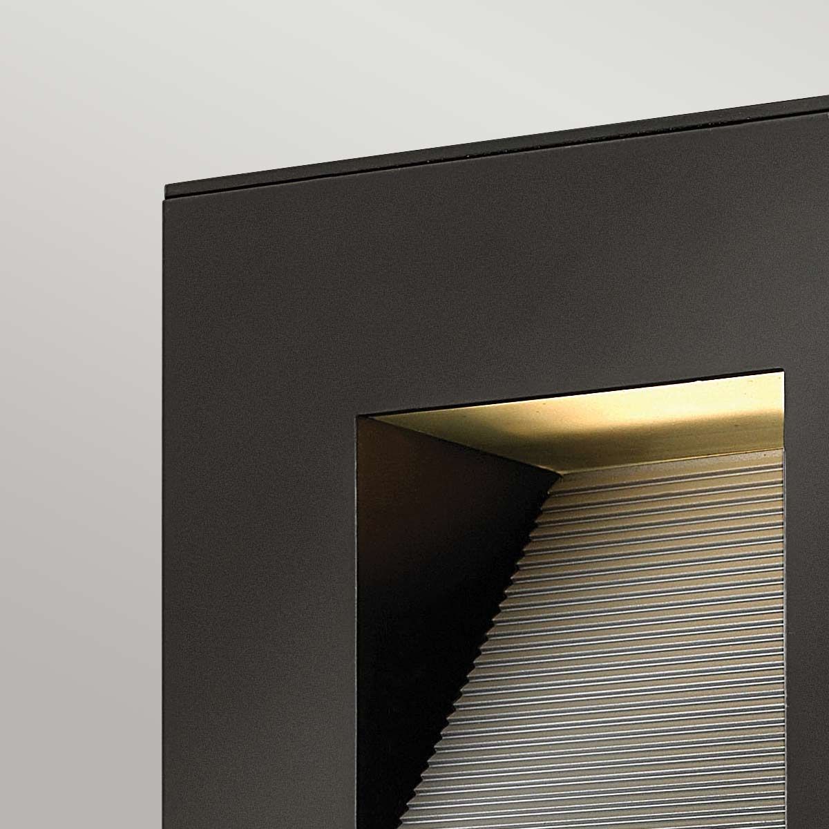 Luna Small LED Wall Light - Satin Black - Comet Lighting