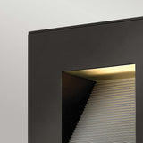 Luna Small LED Wall Light - Satin Black - Comet Lighting