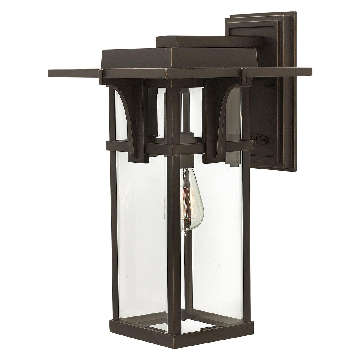 Manhattan 1 Light Large Wall Lantern - Comet Lighting