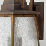 Montauk 2 Light Small Wall Lantern - Comet Lighting